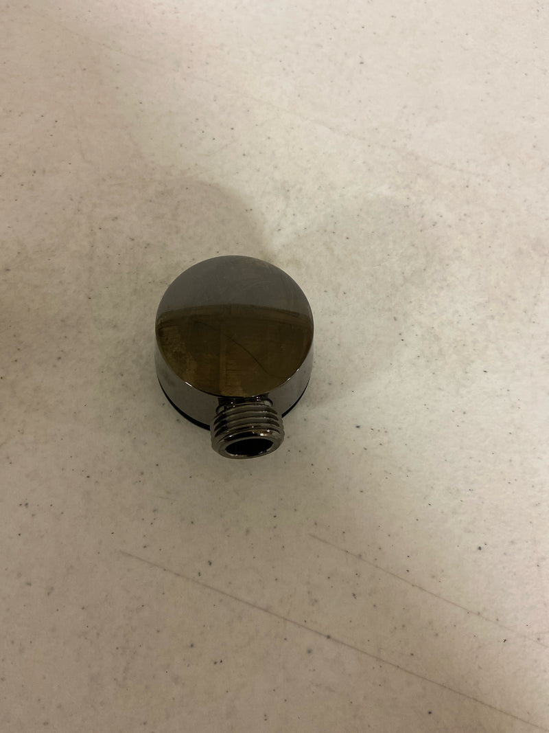 Brizo RP70614BNX Essential Hand Shower Wall Supply Elbow - Brilliance Black Onyx