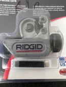 Ridgid 32985 3/16 in. to 15/16 in. 104 Close Quarters Copper, Aluminum, Brass, and Plastic Tubing Cutter, Multi-Use Tubing Tool