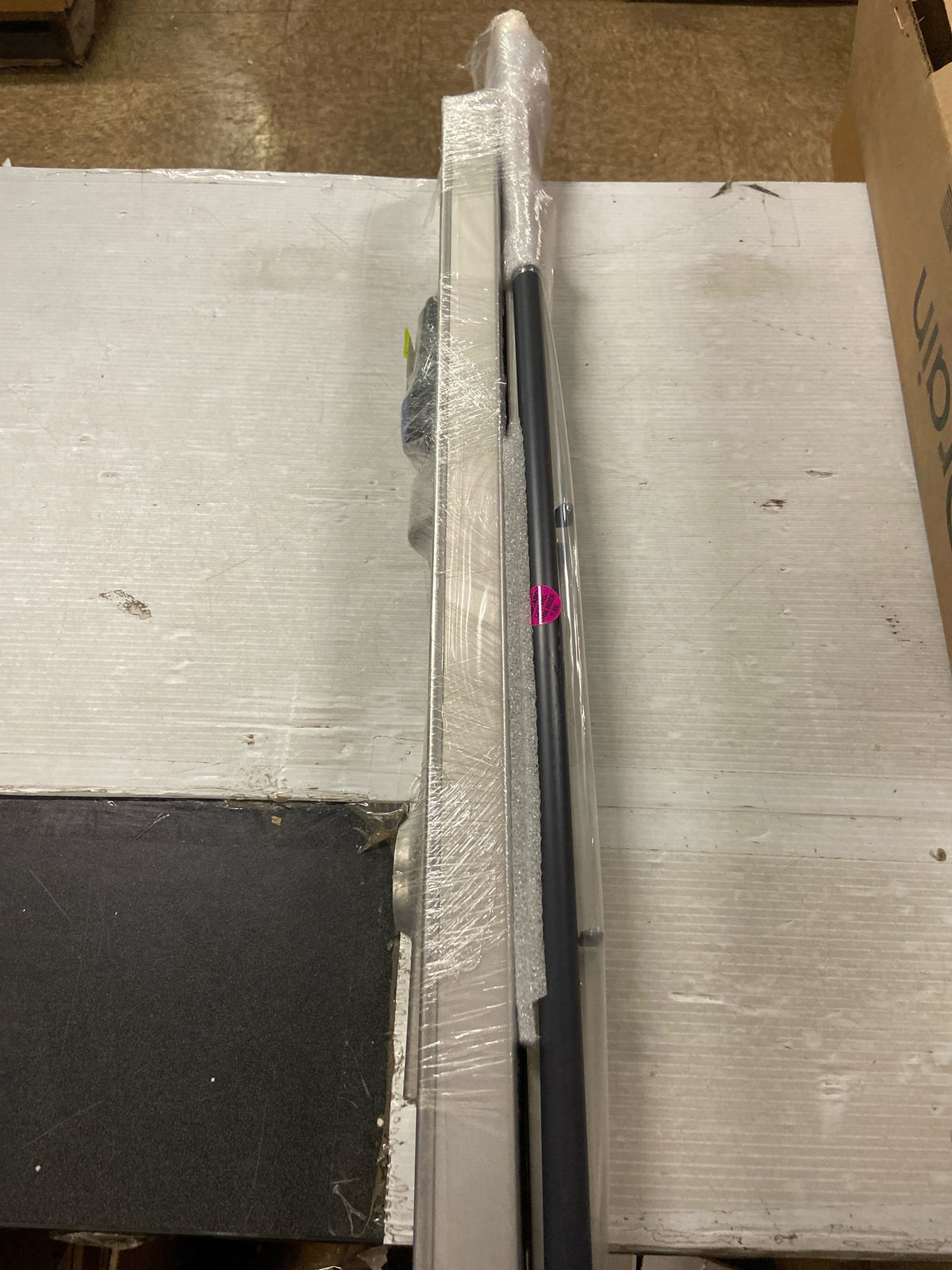 48" S-SS Series Complete Kit with Tile Insert Frame in PS