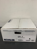 Kohler K-2298-0 Compass 10-5/8" Drop In or Undermount Bathroom Sink - White