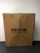 Vevor DZJYDB14656FTK5V1V0 Fish Tape Fiberglass 656 ft. x 1/4 in. Duct Rodder Fishtape Wire Puller with Steel Reel Stand, 3 Pulling Heads for Wall