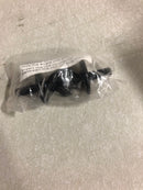 Rod desyne AWI-CN-12 Black Steel Single 3 in. Projection Curtain Rod Bracket