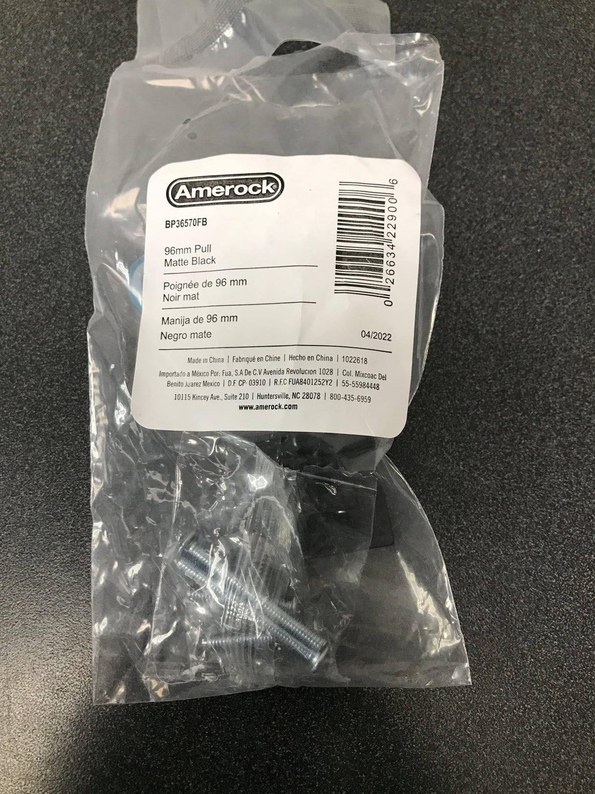 Amerock Monument 1-3/16 Inch Square Cabinet Knob