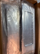 Emtek 2114US26138 Modern Rectangular 7-1/4 Inch Passage Mortise Pocket Door Pull for 1-3/8" Thick Doors - Polished Chrome