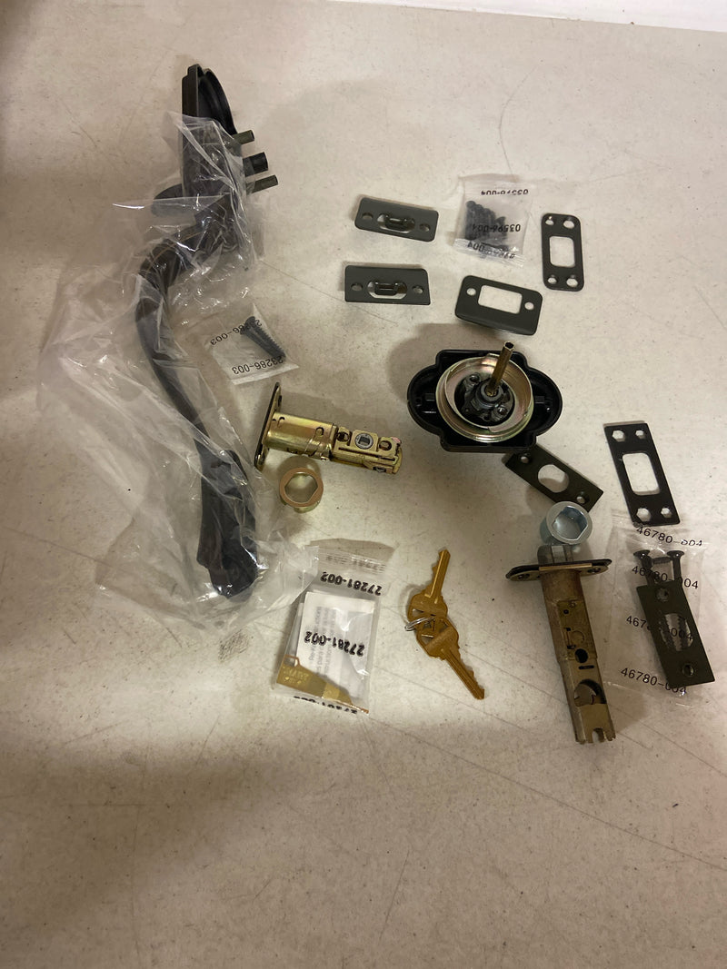 Kwikset 800ANLIP-S.STRKP Arlington Sectional Single Cylinder Keyed Entry Exterior Pack Handleset with SmartKey - Venetian Bronze