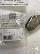 Belwith Keeler B079712-14 Pebble 2-15/16" x 2-1/8" Natural Organic Zen Designer Cabinet Knob / Drawer Knob - Polished Nickel