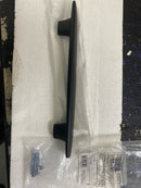 Belwith Keeler B079715-MB Pebble 6-5/16" (160mm) & 7-9/16" (192mm) Dual Center to Center Organic Zen Cabinet Handle / Drawer Pull - Matte Black