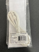 Kichler DLE06WH 6 Foot Direct-to-Ceiling Extension Cord - White