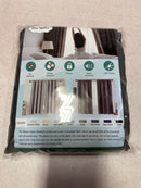 Pro space ICBO4245GY1P 42 in. W x 45in. L Blackout Curtains with Grommet Top Room Darkening Noise Reducing, gray（1 Panel）