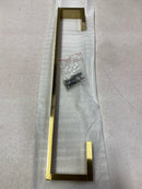 ICO Bath V5140-BGL Volkano Fire 18" Towel Bar - Brushed Gold Light
