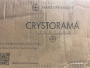 Crystorama 2 Light Hand Cut Crystal English Bronze Flush Mount