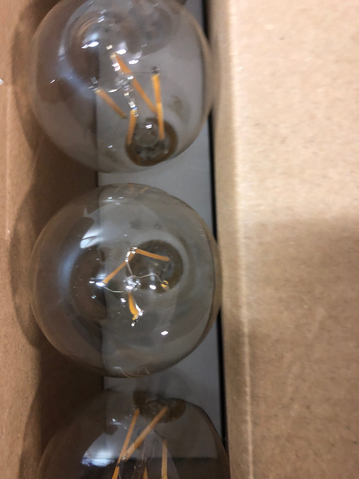 Bulbrite 776243 Pack of (4) 7.6 Watt Dimmable ST18 Medium (E26) LED Bulbs- 800 Lumens, 3000K, and 80CRI - Clear