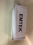 Emtek 92033US14 3-1/2" x 3-1/2" Plated Steel Heavy Duty 5/8" Radius Round Corner Plain Bearing Hinges - Pair - Polished Nickel