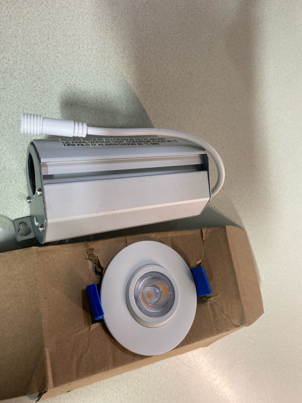 Kichler DLMG02R3090WHT LED Canless Recessed Light 2" Adjustable Recessed Trim - IC Rated - 3000K - Textured White