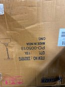 Capital Lighting 330318YG Single Light 14" Wide Pendant with Clear Glass Shade - Grey Wash / Iron Silk