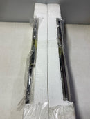 Forte Lighting 2766-04-32 Halo 4 Light 40" Wide Linear Pendant - Antique Bronze