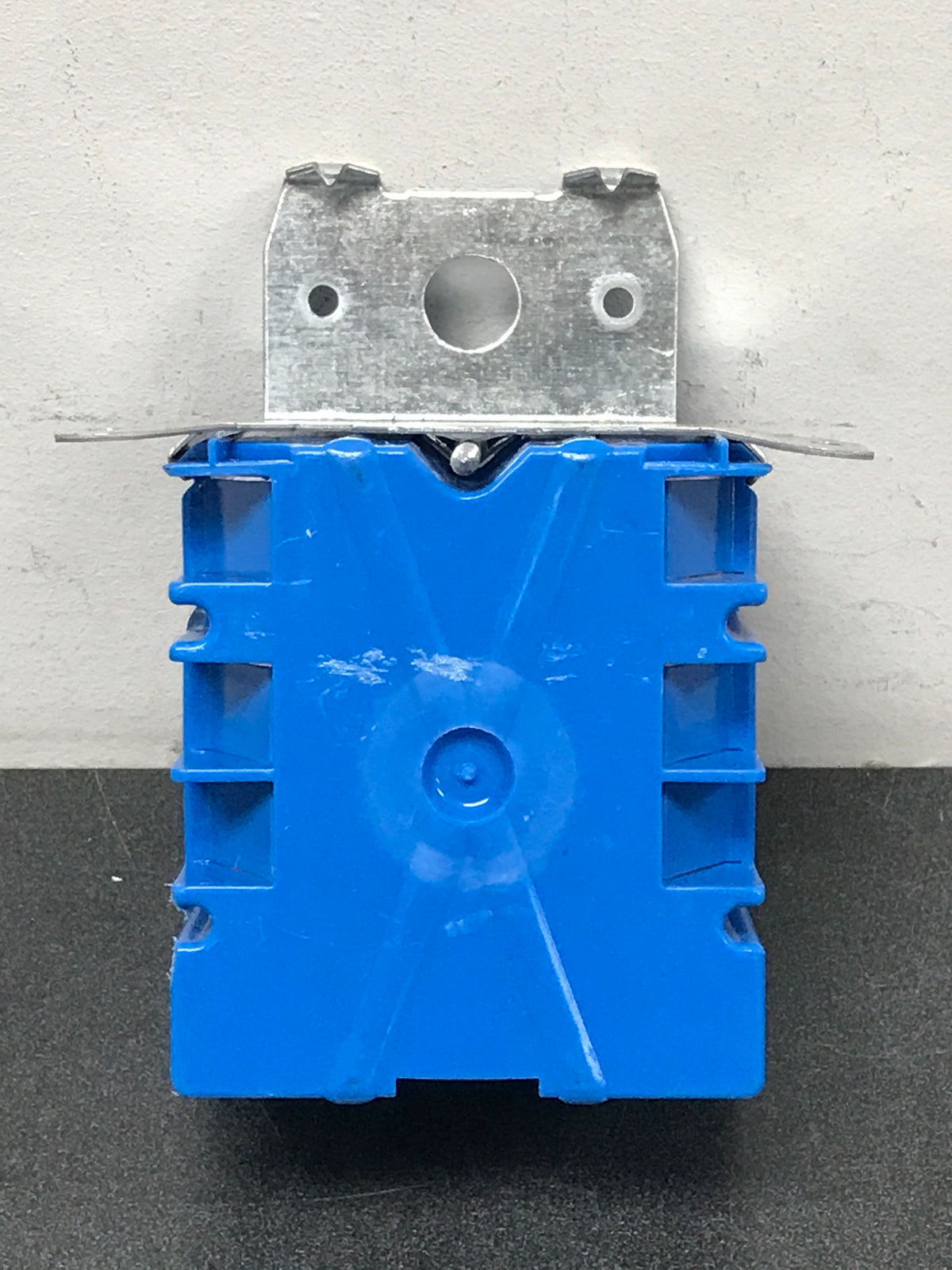 Carlon B234ADJC 2-Gang 34 cu. in. PVC New Work Electrical Box with Adjustable Bracket