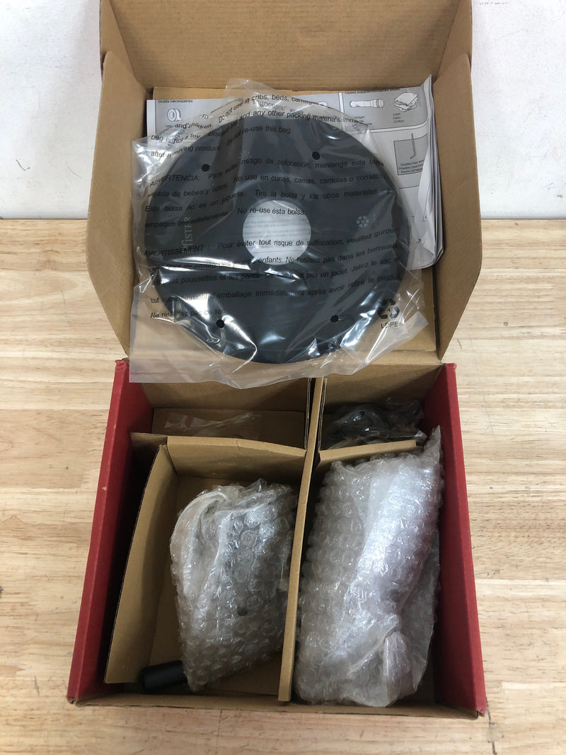 Pfister R89-5MCA McAllen Single Handle Shower Trim Package with Quick Connect Tub Spout, Secure Pfit Anti Wobble Handle, Pforever Seal, and Spot Defense Technology - Matte Black