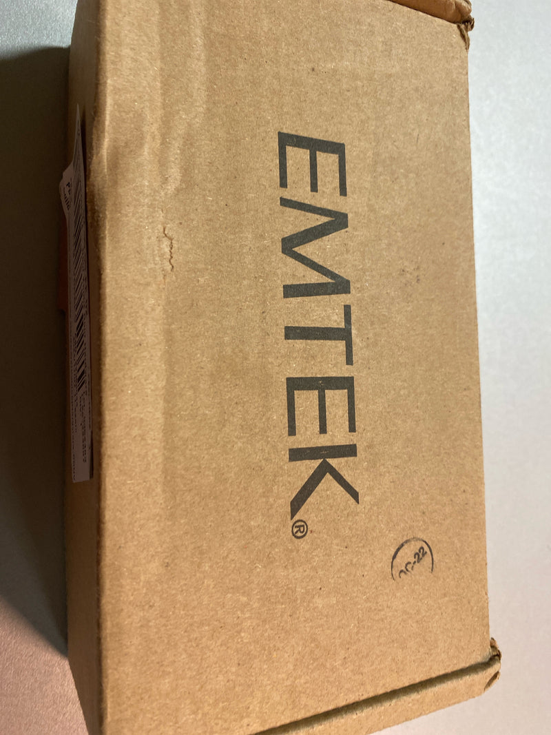 EMTEK Disk Rosette Passage Set with Matching Finish Round Knob - Choice of 7 Finishes - 5109ROUUS4 - Satin Brass (US4)