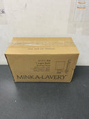 Minka Lavery 5171-84 Harbour Point 1 Light 8" Tall Bathroom Sconce with Etched Opal Glass - Brushed Nickel