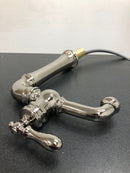 KOHLER Artifacts Vibrant Polished Nickel 1-Handle Deck Mount Low-Arc Handle Kitchen Faucet