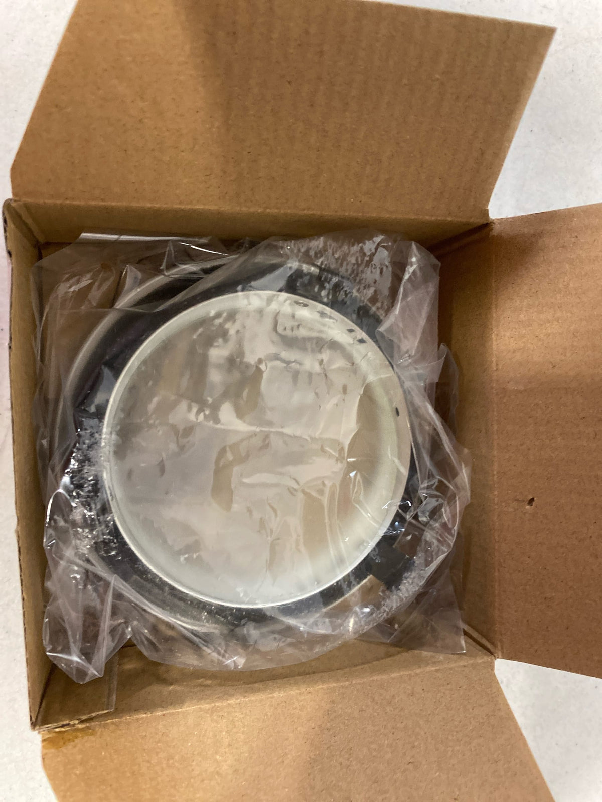 Elco EL2612W 3" Diecast Shower Trim with Diffused Glass Lens - White