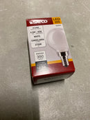 Satco 21207-4.5G16.5/LED/WH/927/120V/E12 G16 5 Globe LED Light Bulb
