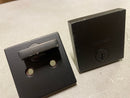 Kwikset 258 Downtown Venetian Bronze Square Single-Cylinder Low Profile Deadbolt Featuring SmartKey Security