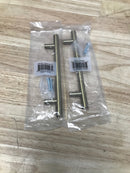 Berenson 0822-2MDB-P Tempo 5-1/16" (128mm) Center to Center Contemporary Bar Style Cabinet Handle / Drawer Pull - Modern Brushed Gold