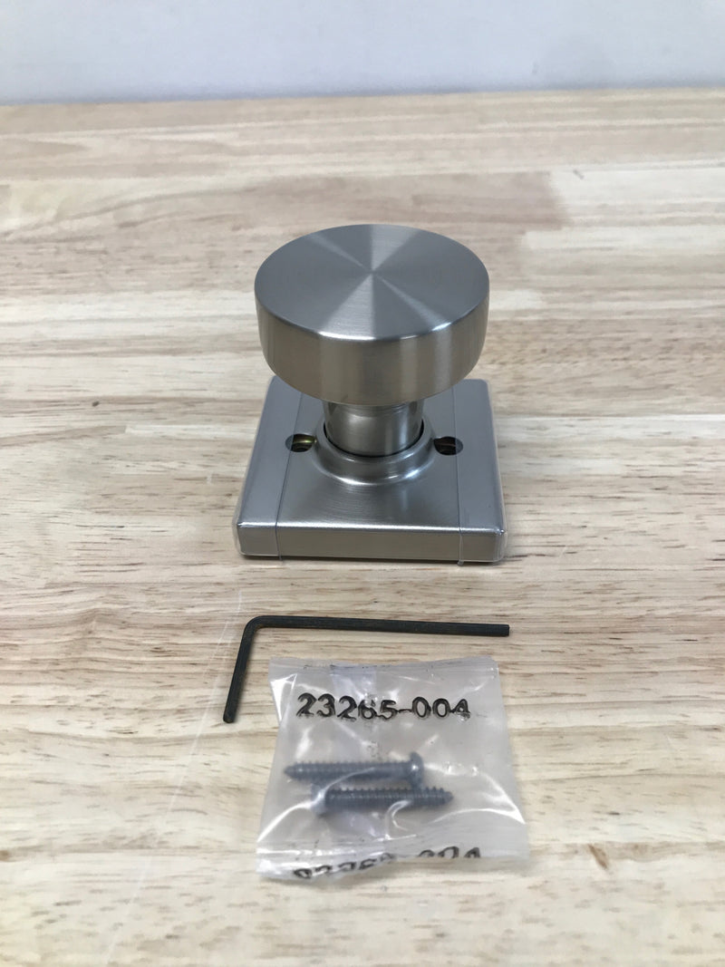 Pismo Reversible Non-Turning One-Sided Dummy Door Knob - Satin Nickel