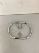 Signature Hardware 433260 Cooper 7-1/2" Wall-Mounted Towel Ring - Chrome