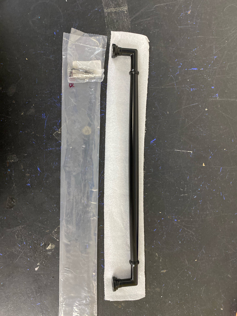 Emtek CS86913US19 Westwood 18 Inch Center to Center Handle Appliance Pull - Flat Black