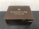 Signature Hardware 477028 Provincetown 1.2 GPM Centerset Bathroom Faucet with Metal Lever Handles and Pop-Up Drain Assembly - Matte Black