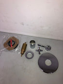 Rohl TTN47W1LMAPC Three Independent Function Thermostatic Valve Trim Only with Single Cross / Lever Handle, Integrated Diverter, and Volume Control - Less Rough In - Polished Chrome