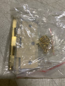 Deltana CH3025U3-UNL 3" x 2-1/2" Solid Brass Cabinet Hinge with Ball Tip Finials - Pair - Unlacquered Brass