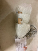 Hampton bay 91382 3-Light Brushed Nickel Ceiling Fan Shades LED Light Kit