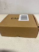 Emtek C5210HECUS19 Hercules Privacy Door Lever Set with Square Rose and Concealed Screws from the Brass Modern Collection - Flat Black