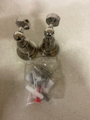 Kohler K-13114-SN Pinstripe Double Post Toilet Paper Holder - Polished Nickel