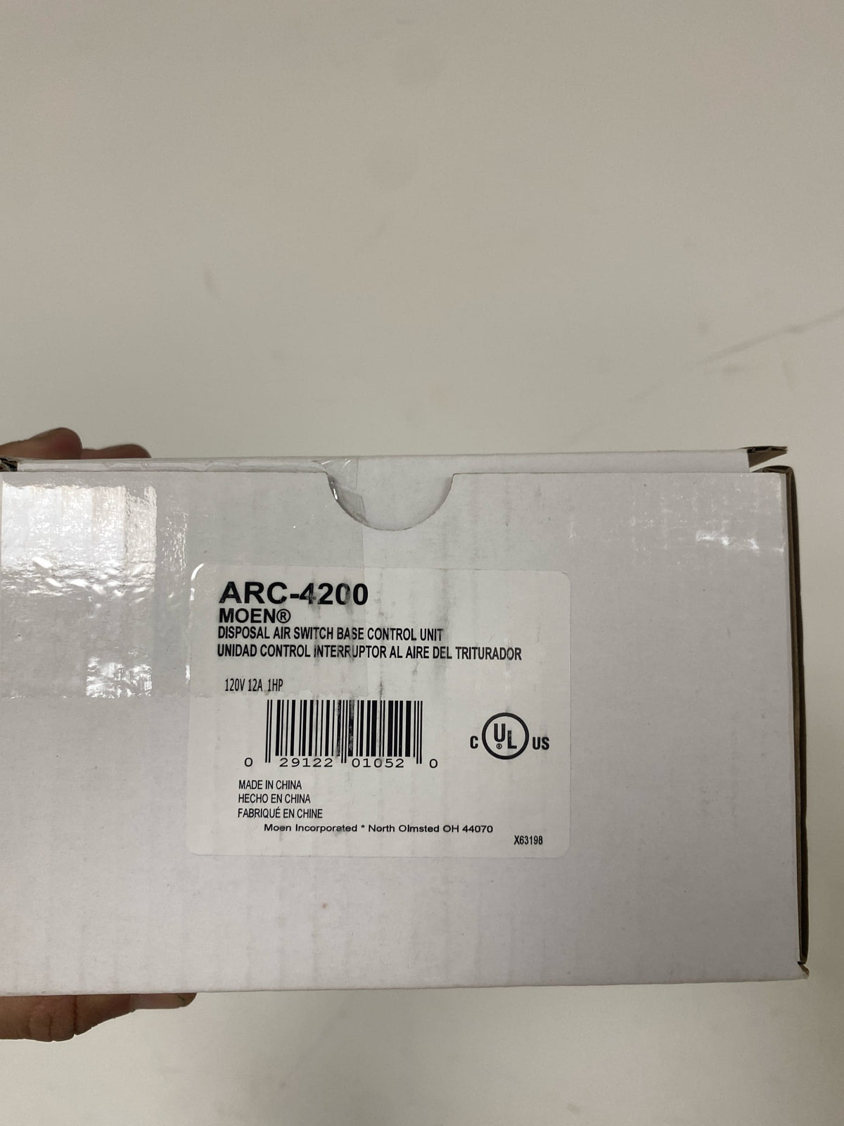 Moen ARC-4200 Garbage Disposal Air Switch Controller Base Unit