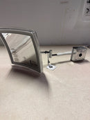 WS Bath Collections WS 84 Touch Spiegel 8-5/16" W x 9-3/8" H Contemporary Square Framed Makeup Wall Mirror with Light - Polished Chrome