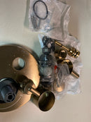 Delta T27959-CZ Trinsic 17 Series Pressure Balanced Valve Trim with Integrated Volume Control and 6 Function Diverter for Three Shower Applications - Less Rough-In - Champagne Bronze