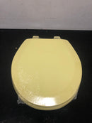 Jones Stephens C3B4R250 Comfort Seats Round Closed-Front Toilet Seat - Citron Yellow