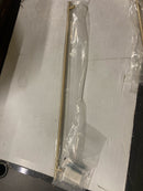 Emtek 86367US4 Bar 24 Inch Center to Center Cabinet Pull from the Contemporary Collection - Satin Brass