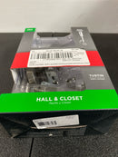 Kwikset 720TNL 15 CP Tustin Satin Nickel Hall/Closet Door Handle with Microban Antimicrobial Technology