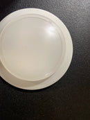 Commercial electric C01126401A 7 in. Matte White Slim LED Flush Mount 854 Lumens Soft White 3000K Indoor Bedroom Closet Kitchen Lighting (2-Pack)