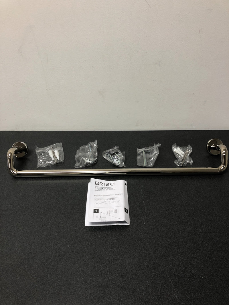 Brizo 692435-PN Litze 24" Towel Bar - Brilliance Polished Nickel