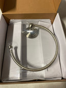 Ginger 1121/SN Chelsea Wall-Mounted Towel Ring, Satin Nickel