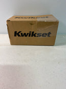 Kwikset 971HFLSQT-4 Halifax Lever Single Cylinder Interior Pack with Square Rose for Handlesets - Satin Brass