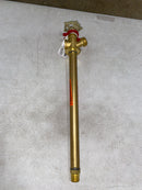 1/2 in. x 12 in. Brass MPT x MHT Anti-Siphon Sillcock Valve