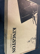 Kingston Brass KB1607AX Heritage 1.2 GPM Centerset Bathroom Faucet with Pop-Up Drain Assembly - Brushed Brass